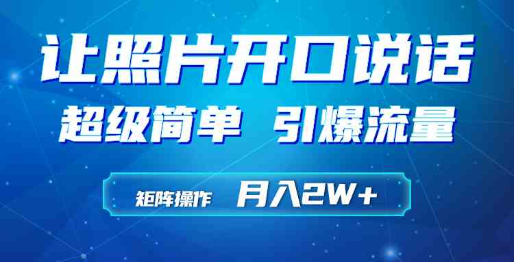 （9553期）利用AI工具制作小和尚照片说话视频，引爆流量，矩阵操作月入2W+-网创资源库