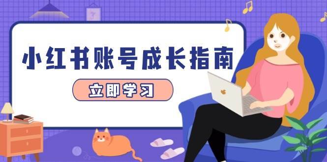 小红书账号成长指南，爆款选题+精准定位+数据分析，系统提升账号变现能力-网创资源库