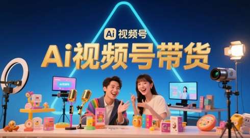 风口已至！AI视频号带货轻松月入过1W，99%的普通人却卡在内容制作门槛-网创资源库