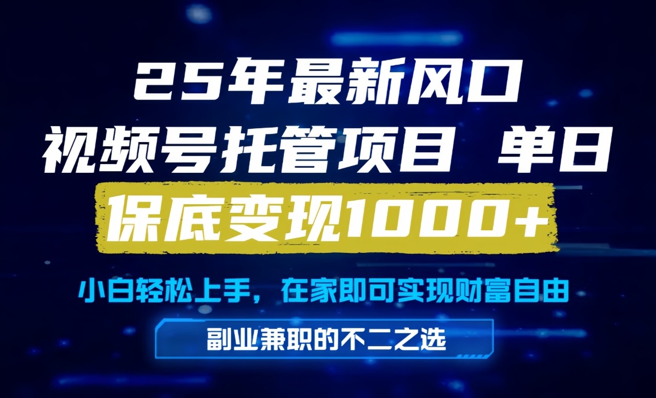 真正的懒人项目，妥妥的福利，先到先得，单日保底1000+-网创资源库