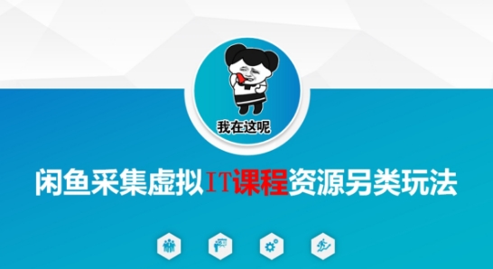 闲鱼采集虚拟IT课程资源另类玩法，干货满满-网创资源库