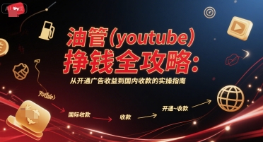 油管(youtube)挣钱全攻略：从开通广告收益到国内收款的实操指南-网创资源库
