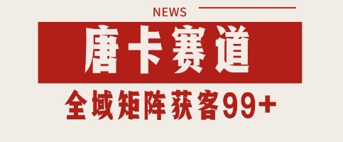 唐卡赛道私域引流获客 自热矩阵SOP日引流99+精准客资【揭秘】-网创资源库