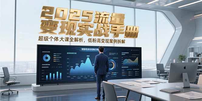2025流量变现实战手册，超级个体大课全解析，低粉高变现案例拆解-网创资源库