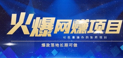 火爆全自动搬砖项目，可批量矩阵操作，爆款落地长期可做【揭秘】-网创资源库