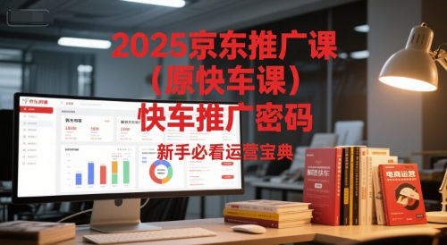 2025京东推广课（原快车课）解锁京东快车推广密码，新手必看运营宝典-网创资源库
