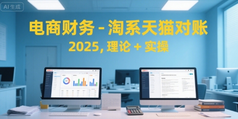 电商财务-淘系天猫对账2025，理论+实操-网创资源库