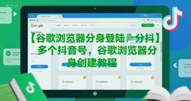 谷歌浏览器分身登陆多个抖音号，谷歌浏览器分身创建教程-网创资源库