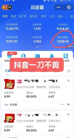 图片[2]-抖音短视频一刀不剪带货，不剪辑，不直播，每天发个视频，等着出单获取带货佣金-网创资源库