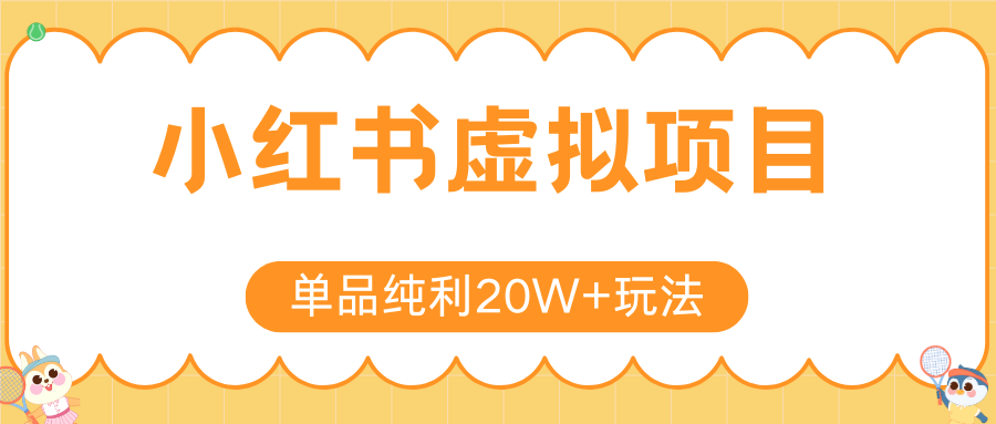 小红书虚拟电商新玩法，实现单品纯利20W+，可矩阵放大操作！-网创资源库