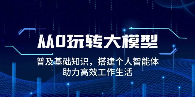 从0玩转大模型，普及基础知识，搭建个人智能体，助力高效工作生活-网创资源库